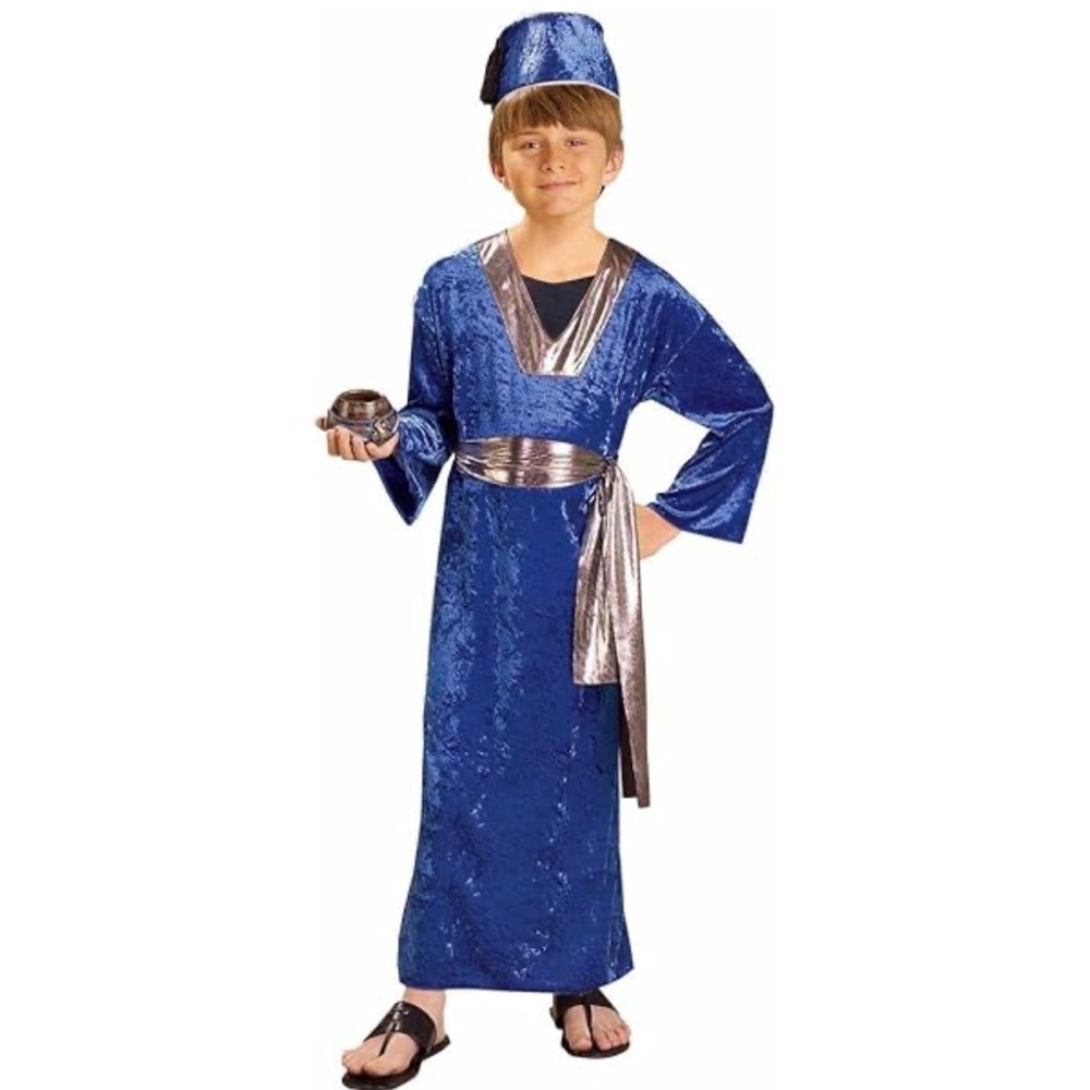 Wise Man Costume Kids NEW biblical times Christmas nativity Halloween costume